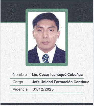 Jefatura de Formación Continua